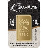 NADİR veya İAR veya REKOR 10 gr 24 Ayar 995 Milyem Gram Altın