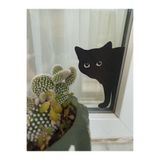 NADO DEKOR 4 Adet Kedi Cam & Duvar Dekorasyon Ürünü