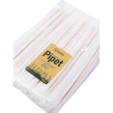 Nafa Buğday Sapından Doğal Pipet 100 Adet (Tekli Paketli) - 20 cm