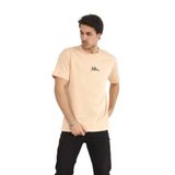 Naglita 118 Los Angeles Oversize Bej Erkek T-Shirt