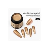 Naıl Co Nail Art Gel Paint Çizim Boyası 5 ml Nailco Metalik Gold