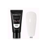 Naıl Co Polygel Protez Tırnak Üst Form Jel Polijel 30 ml No: 02 Milky White