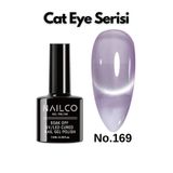 Naıl Co Uv Led Kalıcı Oje 7.5 ml Kedi Gözü Cat Eye Magnetik Seri Nailco 169