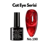 Naıl Co Uv Led Kalıcı Oje 7.5 ml Kedi Gözü Cat Eye Magnetik Seri Nailco 190