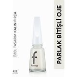 Nail Enamel Yoğun Renk Veren Uzun Süre Kalıcı Parlak Oje (412 Sea Foam) 8682536036023