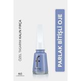 Nail Enamel Yoğun Renk Veren Uzun Süre Kalıcı Parlak Oje (465 Cookie Monster) 8682536036191