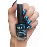 Nail Flawless Oje 114 Oil Green - Mavi - Sedefli Gece Mavisi