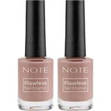 Nail Flawless Oje 63 Nude Pink, Pembe (2 Paketi) - Option-1