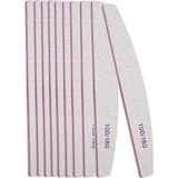 Nail Master 10'lu Protez Tırnak Kağıt Törpü 100/180 10 Adet Steril Paket ile Kullanıma Hazır