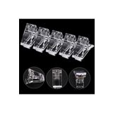 Nail Master 5 Adet Polygel Mandal Polijel Klipsi Poly Gel Tips Tutucu