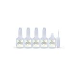 Nail Master (5adet) Protez Tırnak Tips Yapıştırıcısı Fırçalı 10gr