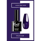 Nail Master M834 7.3 ml Kalıcı Oje simli mor