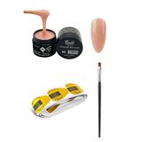 Nail Master Protez Tırnak Jeli 15ml 912 Jel Fırçası 20li Şablon