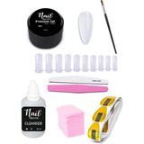 Nail Master Protez Tırnak Uv Jel Seti 901 Şeffaf