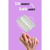 Nail Master Zararsız Takma Tırnak Yapıştırıcı 240 Adet Pratik Kullanım İçin Tasarlandı