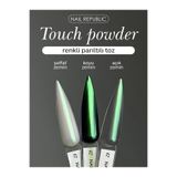 Nail Republic Işıltılı Tırnak Tozu Touch Powder 42 Yeşil & Zümrüt – Ayna Efekti Profesyonel Manikür için