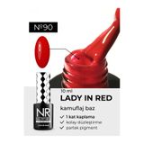 Nail Republic Kalıcı Oje Kırmızı Lady In Red 090 (10 Ml)