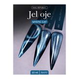 Nail Republic Kalıcı Oje Mystic Cat 691 (10 ml) – Açık Mavi Manyetik Kedi Gözü Nail Art UV LED Tırnak Jeli