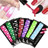 Nail Room Taşma Karşıtı Tırnak Koruması, Oje Şablonu