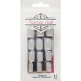 Nail Takma Tırnak 12'li - French Beyaz