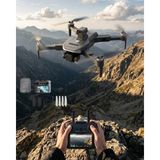 Najmaddin Karg Katlanabilir Gps Destekli Akıllı Drone 4K Kamera Uzun Uçuş Süresi ve Engel Algı - Renkli