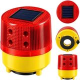 Najmaddin Sh Powermaster PM-39274 Solar Enerjili Mıknatıs Tabanlı Kırmızı Ikaz Uyarı Lambası Sh Najma - Altın