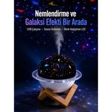 Najmaddin Tekn USB Bağlantılı Projektör Işıklı Taşınabilir Mini Hava Nemlendirici ve Aroma Difüzör - Renkli