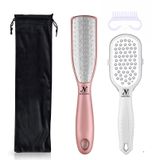 NAKACENCE Ayak Dosyası, Ayak Scrubber Ölü Deri Çift Taraflı Ayak Kazıyıcı Törpü Nasır Sökücü, Pedikür Ayak Scrubber Rende, Çatlak Topuklar için Ayak Topuk Craper, Nasır Temizleme için Ayak Rende Tıraş Makinesi