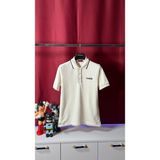 Nakış Logo Detaylı Erkek Polo T-Shirt Nw - 00-Beyaz