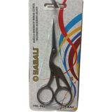 Nakış Makası Kuğulu Dekoratif Makas Gümüş YBL-043 Model 13 - Beyaz