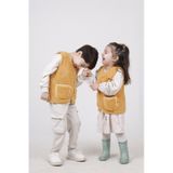 Nakışlı Peluş Polar Bebek Çocuk Yelek Wellsoft Yelek Çok Renkli