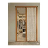 Nakkash EXCLUSIVE 100x200 Plise Kumaş Akordiyon Kapı Altın Meşe