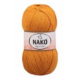 Nako 10129 Hardal Süper İnci 100 gr El Örgü İpi
