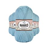 Nako 10482 Pırlanta Amigurumi 5 Adet Azur El Örgü İpi Yünü