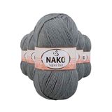 Nako 11537 5 Adet 100 gr Pastel Yeşil Süper İnci El Örgü İpi