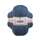Nako 185 Fırtına Süper İnci 100 gr El Örgü İpi
