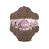 Nako 97583 5 Adet Toprak Cotton Lüks Yelek Tunik Kazak Bluz Hırka İpi Yünü
