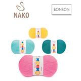 Nako 98595 Tatlı Sarı Bonbon Kristal 100 gr El Örgü İpi