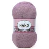 Nako Angora Luks 10215 Ortanca 5 Adet Örgü İpi