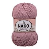 Nako Angora Lüks 10639 Pudra Örgü İpi