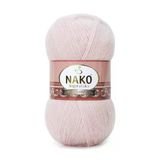 Nako Angora Luks 318 Gül Goncası 5 Adet Örgü İpi