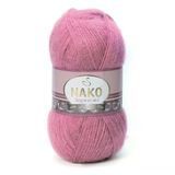 Nako Angora Luks 6682 Gül 5 Adet Örgü İpi
