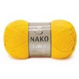 Nako Calico 4285 Sarı El Örgü İpi