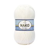 Nako Denim 11572 Ekru Örgü İpi