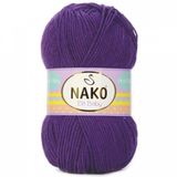 Nako Elit Baby 10253 Plum Purple El Örgü İpi