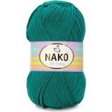 Nako Elit Baby 10327 Koyu Yeşil El Örgü İpi