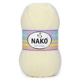 Nako Elit Baby 99064 Ekru El Örgü İpi