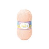 NAKO Elit Baby Anti-pilling El Örgü Ipi bebek Yünü Tüylenmez Bebe Yünü 3701 Soft Şeftali