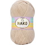 Nako Elit Baby (Anti-Pilling) El Örgü Ipi Ipliği Yünü Renk KODU:1204-VANILYA