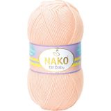 Nako Elit Baby Anti-Pilling El Örgü Ipi Ipliği Yünü Renk KODU:3701-SOFT Şeftali